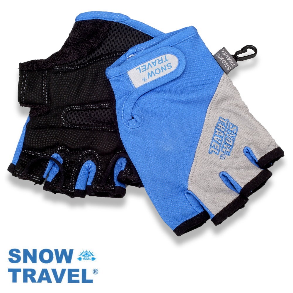 [SNOW TRAVEL] AH-13 德國進口COLDTACK優質單車半指防震止滑手套(台灣製造)-規格圖6
