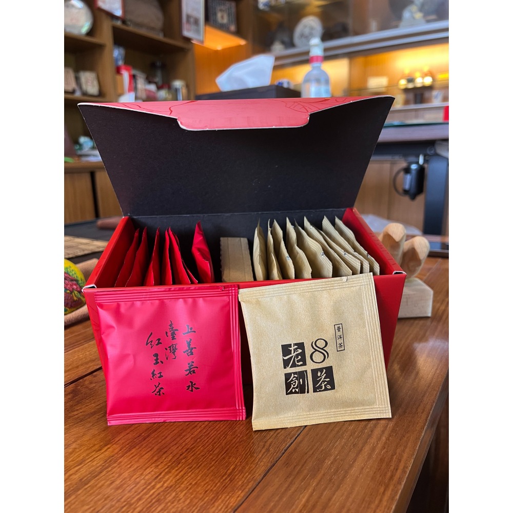 舞茗捻花香-立體茶包禮盒-細節圖3