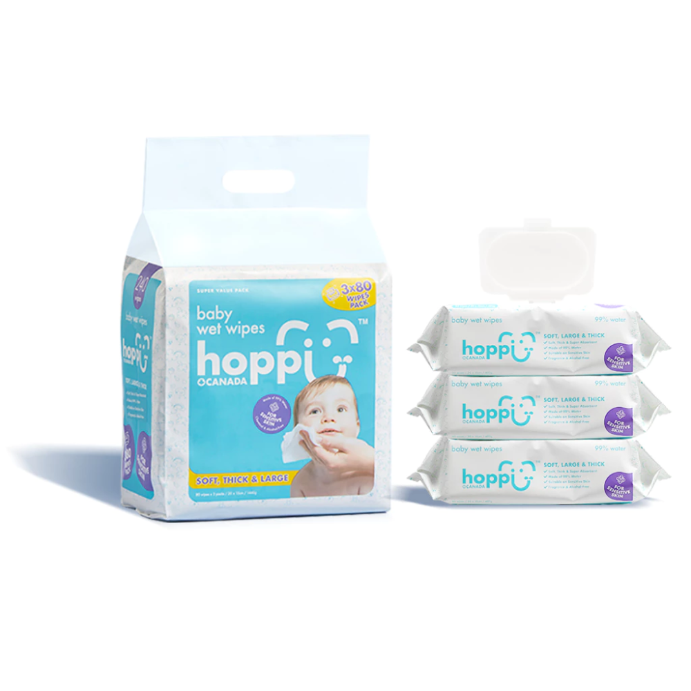 Hoppi 80抽 厚款 有蓋款 濕紙巾 *【一單最多6包 / 2袋】-細節圖6