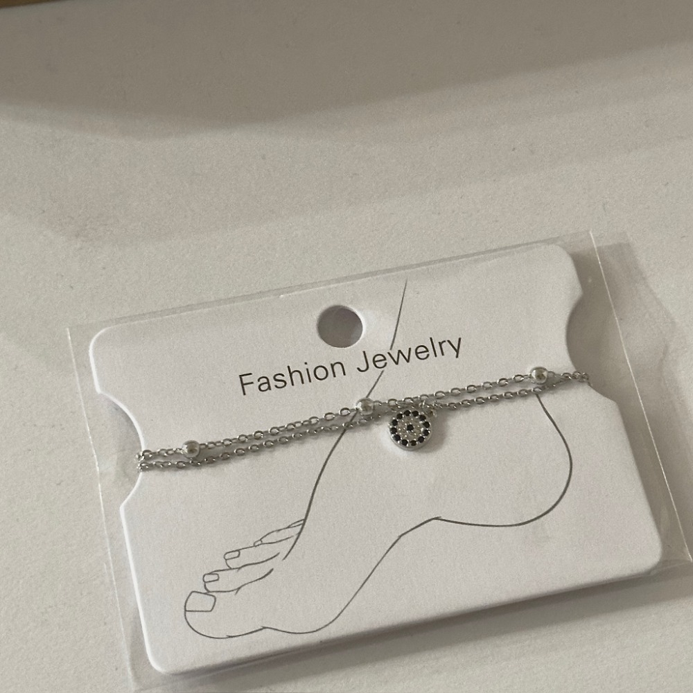 鋯石鑲鑽腳鍊-規格圖6