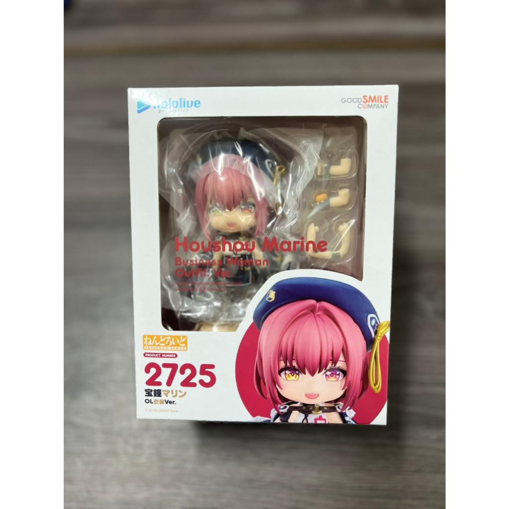 十月公仔 代理 GSC 黏土人 hololive 寶鐘瑪琳 OL服裝Ver. 現貨-細節圖2