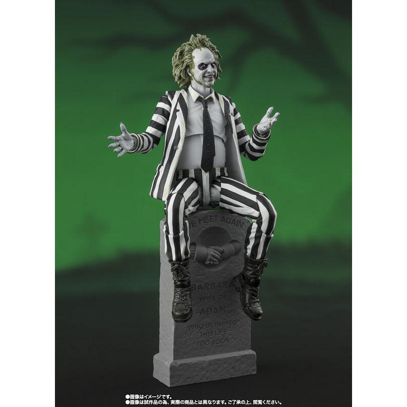 十月公仔 代理 S.H.F 陰間大法師 Beetlejuice 現貨-細節圖3