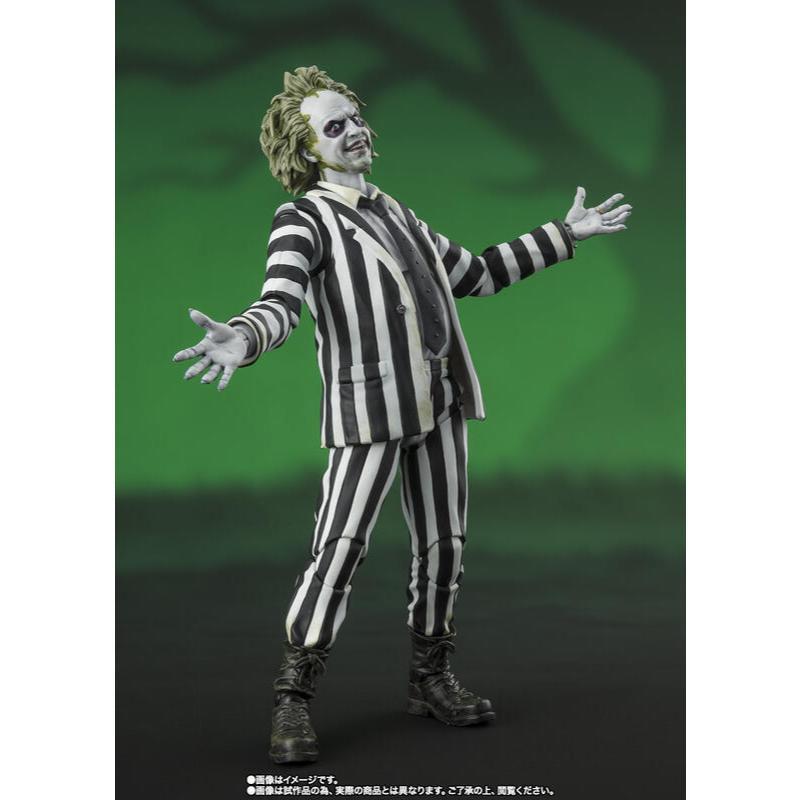 十月公仔 代理 S.H.F 陰間大法師 Beetlejuice 現貨-細節圖4