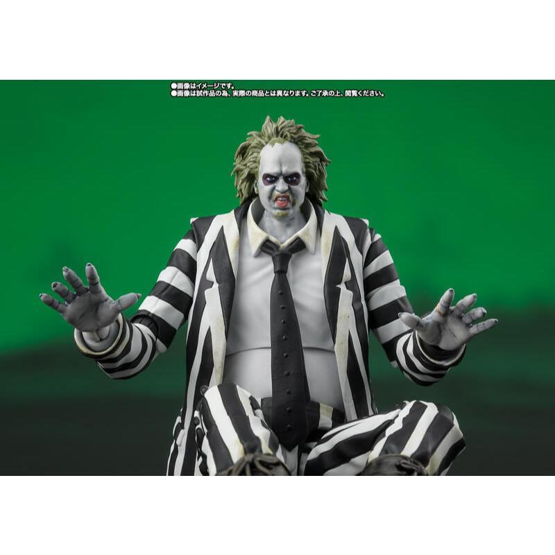 十月公仔 代理 S.H.F 陰間大法師 Beetlejuice 現貨-細節圖5