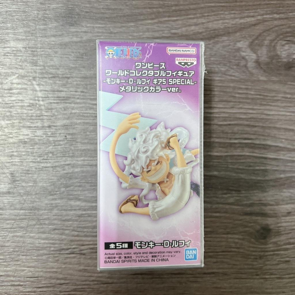 十月公仔 代理 航海王 WCF 蒙其·D·魯夫 五檔 SPECIAL 金屬色ver. 一套五款 現貨-細節圖2