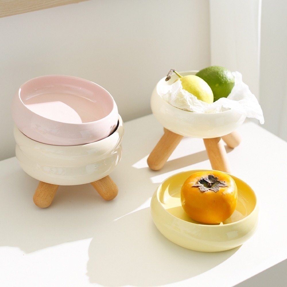 meoof｜Gulu陶瓷寵物碗 水碗 糧碗 寵物架高碗-細節圖5