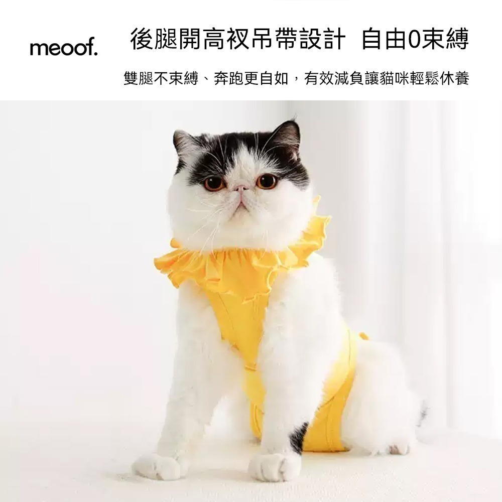 meoof｜貓咪防舔衣 防舔衣 絕育服 寵物防舔 貓咪防舔 寵物防舔衣 絕育衣 結紮 貓絕育-細節圖6