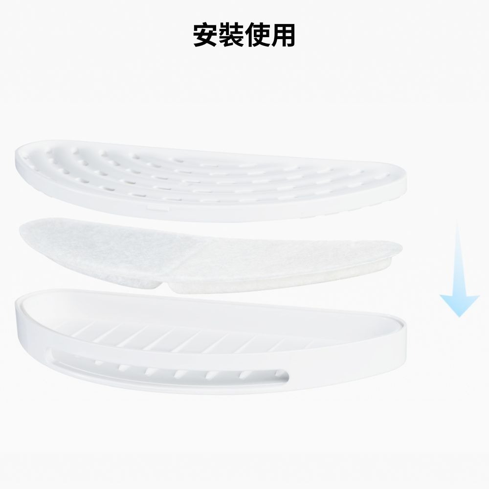 meoof ｜白月光 飲水機濾芯 濾芯 覓凹 濾心 濾網 濾棉 寵物飲水機 飲水機濾心-細節圖3