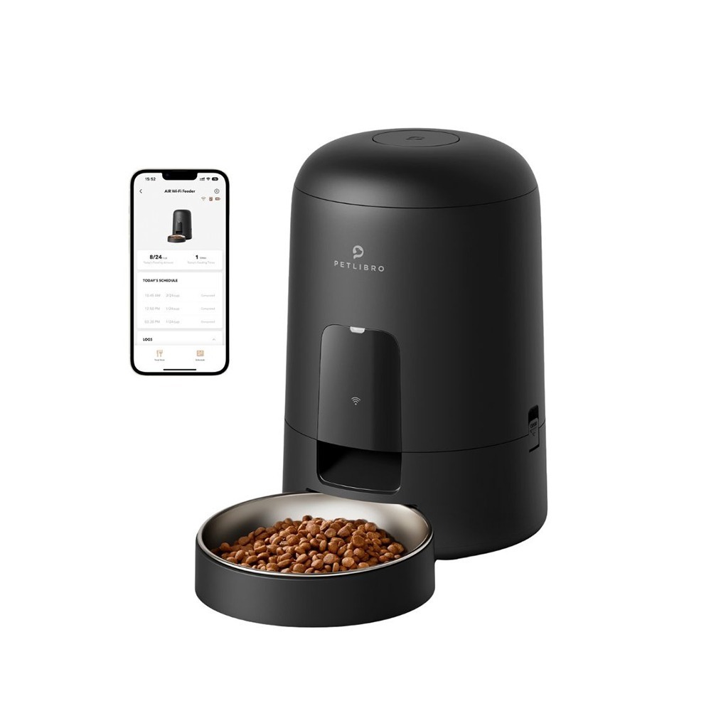 PETLIBRO｜Air 自動餵食器 連線版 2L寵物餵食器 適用小型寵物 雙電源可用電池-規格圖9