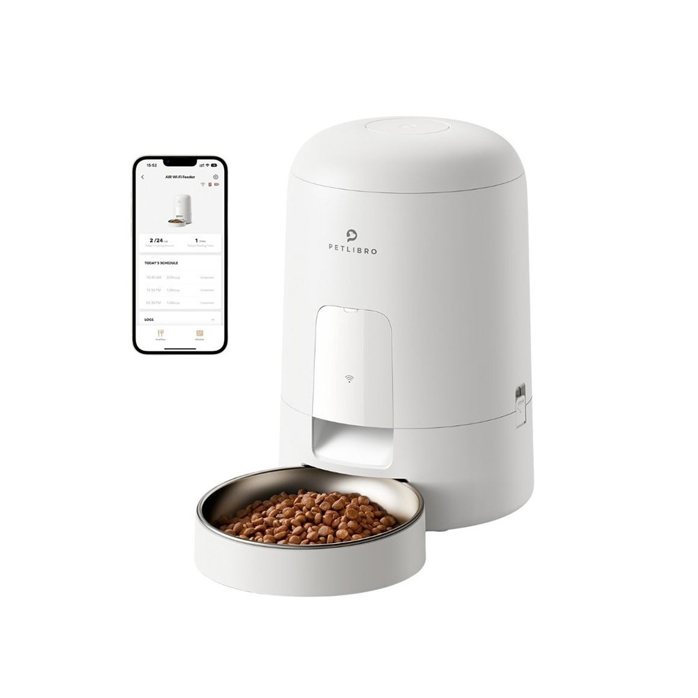 PETLIBRO｜Air 自動餵食器 連線版 2L寵物餵食器 適用小型寵物 雙電源可用電池-規格圖9