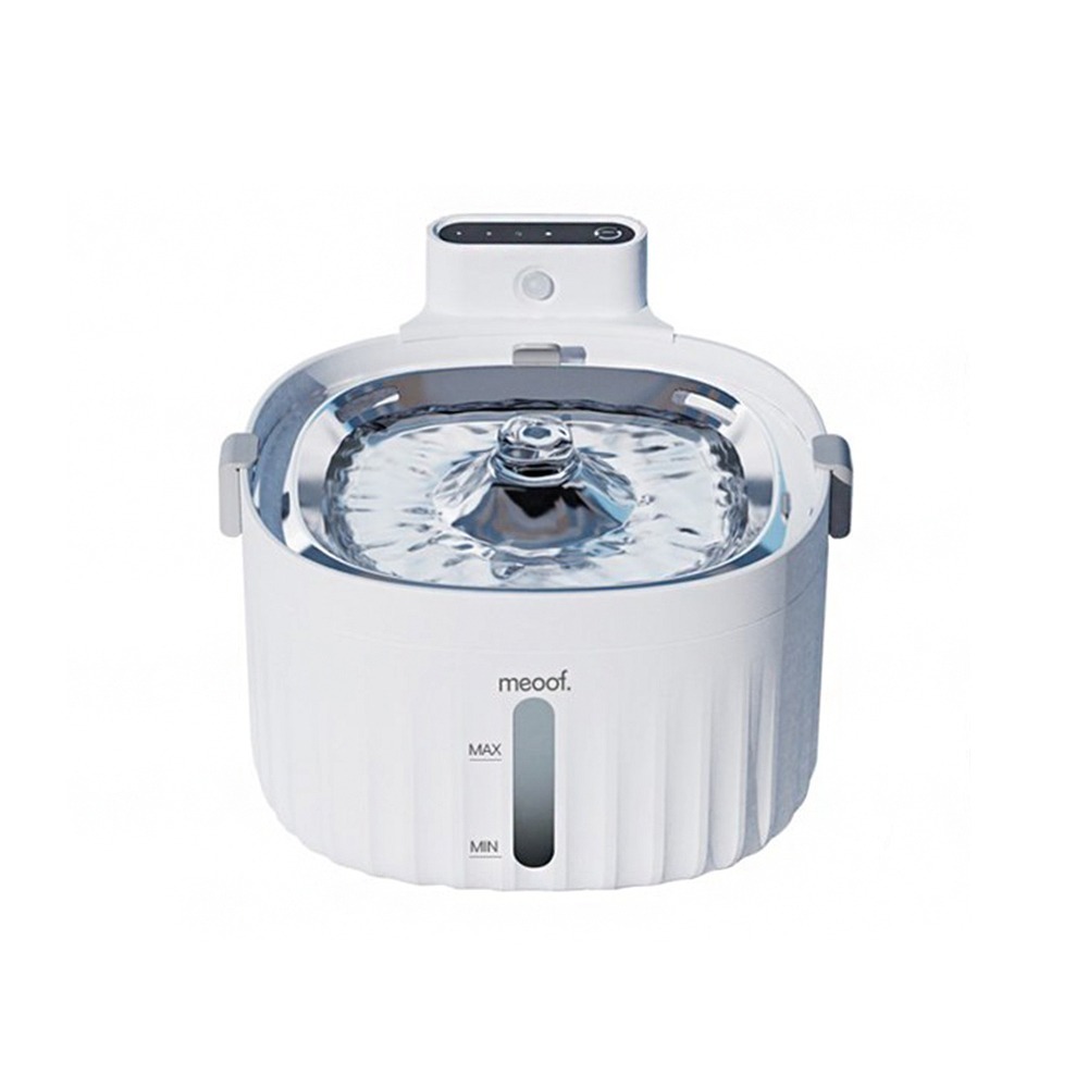 【7-ELEVEN 門市團購】meoof｜寵物無線感應飲水機 電池版 加贈濾芯1組-細節圖2