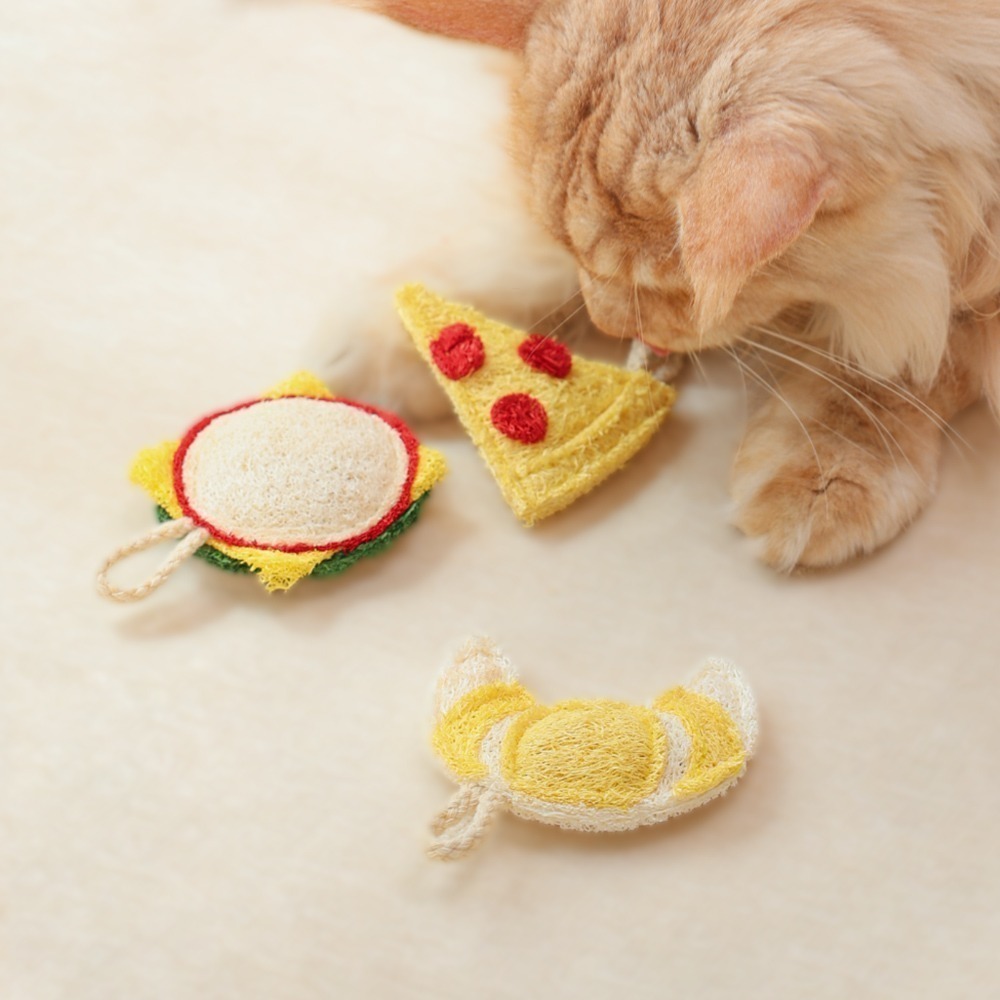 meoof｜絲瓜絨磨牙玩具 磨牙玩具 潔牙玩具 磨牙 玩具 絲瓜 潔牙 耐咬 天然絲瓜絡 絲瓜絨 絲瓜絡-細節圖9