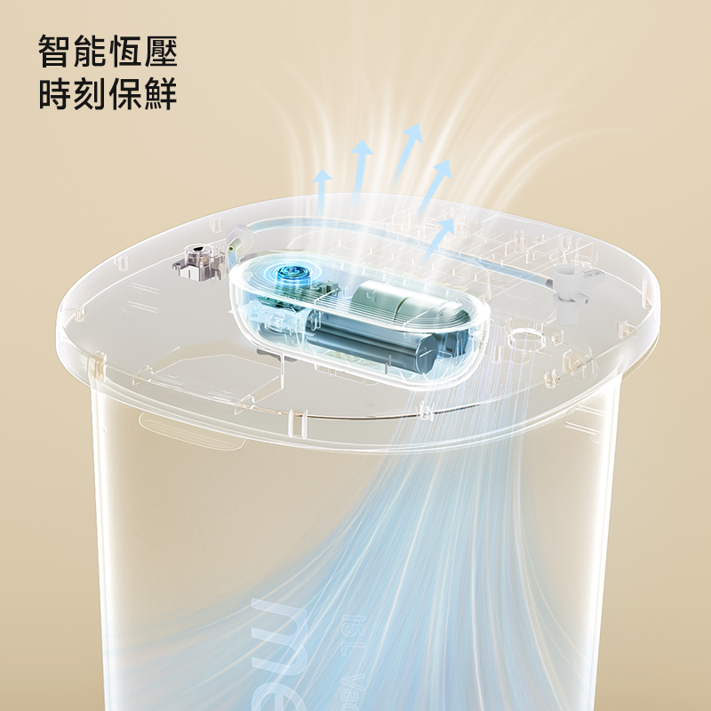 meoof｜真空燥燥桶10L 真空＋除濕新升級（銀離子抗菌、電池可當真空機）-細節圖3
