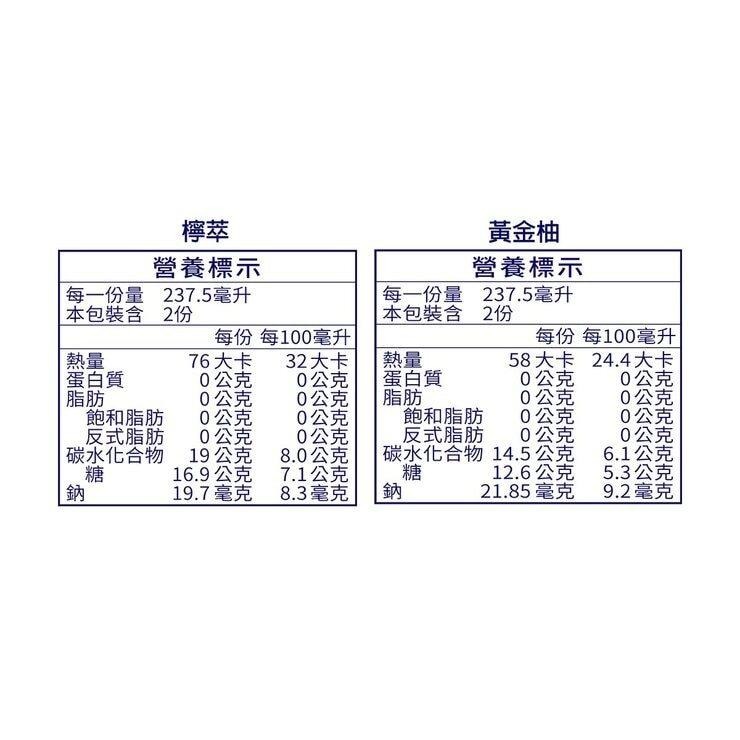 「效期7-22日以下」一本 有機生康普茶綜合組 檸萃 & 黃金柚 475毫升 X 8入#好市多低溫代購#158986-細節圖2