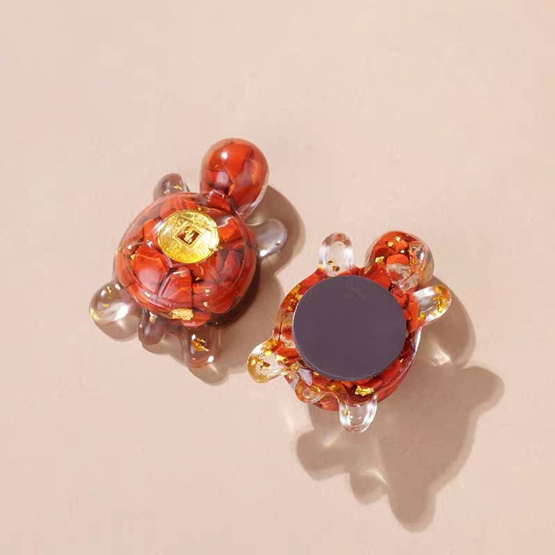 【龜龜好宅】招財小烏龜冰箱磁鐵｜吉祥寓意｜居家療癒小物-細節圖3