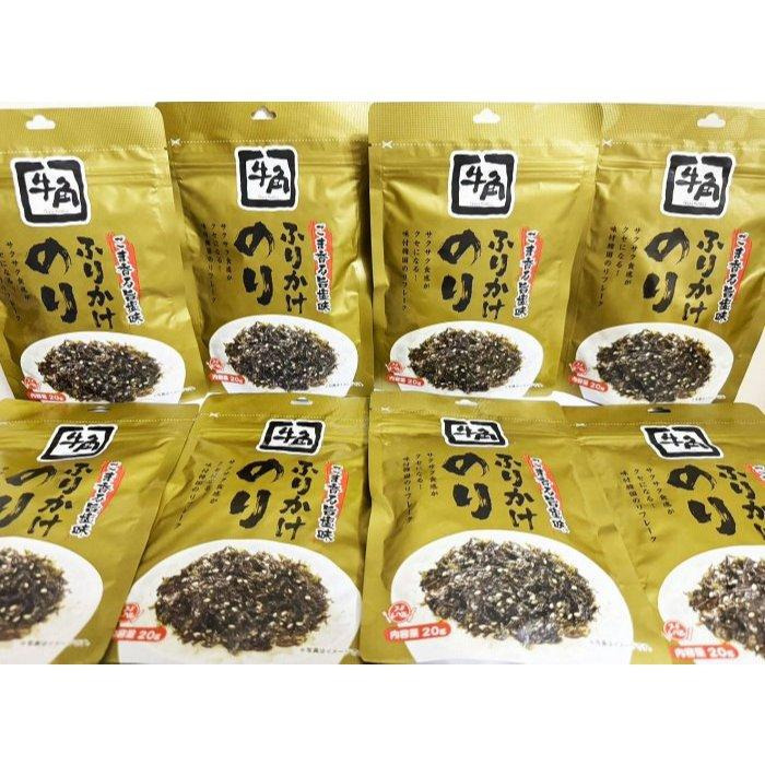 富士菓舖 🔥衝評價超低價 日本牛角胡麻鹽味海苔酥20g 灑飯料 香鬆 飯友 飯糰料 拌飯 拌麵 海苔酥-細節圖2