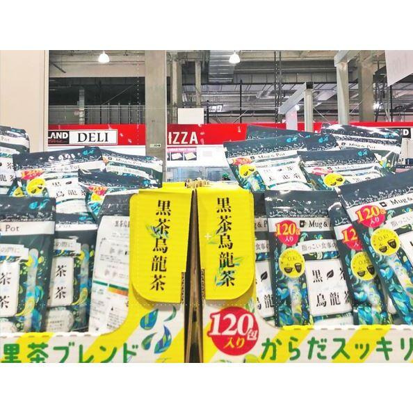 富士菓舖 🔥衝評價超低價 黑茶烏龍茶120入 烏龍茶 決明子 清爽解渴 餐後去油膩 日本costco好市多-細節圖2