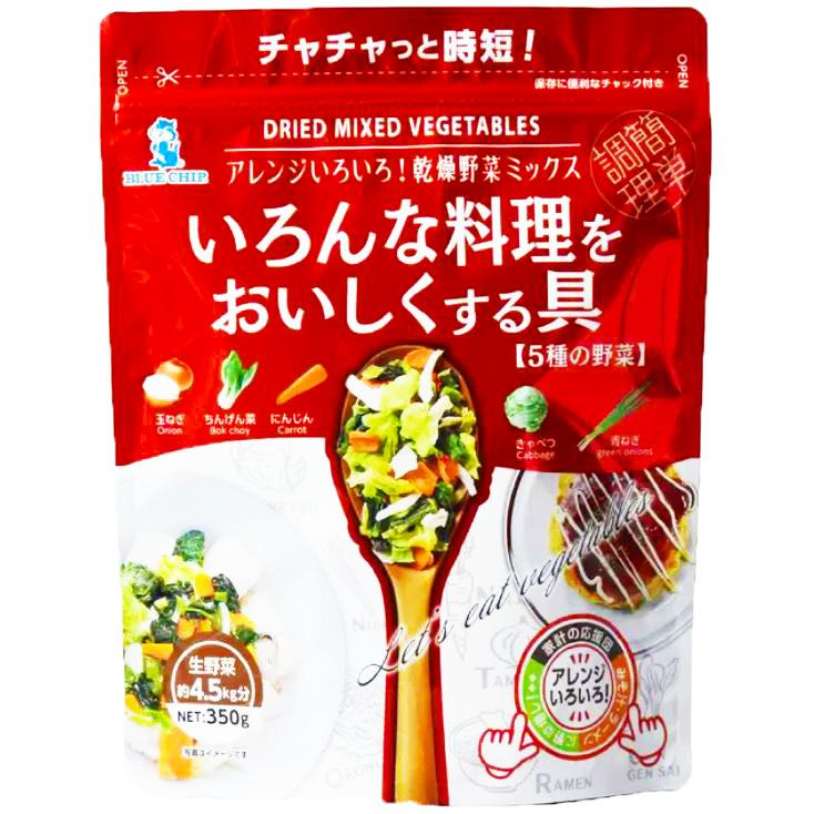 富士菓舖 🔥衝評價超低價 5種綜合乾燥蔬菜350g 家庭包 日本costco好市多-細節圖3