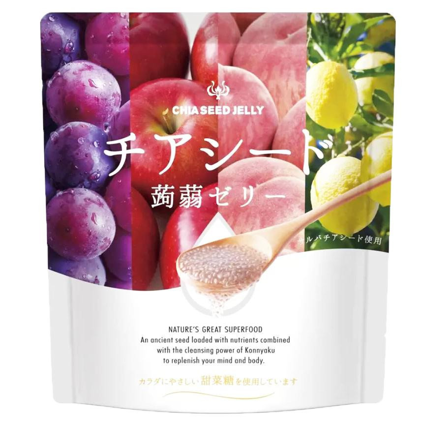 富士菓舖 🔥衝評價超低價 奇亞籽蒟蒻果凍60入 家庭包 日本costco好市多 低卡 蒟蒻-細節圖3
