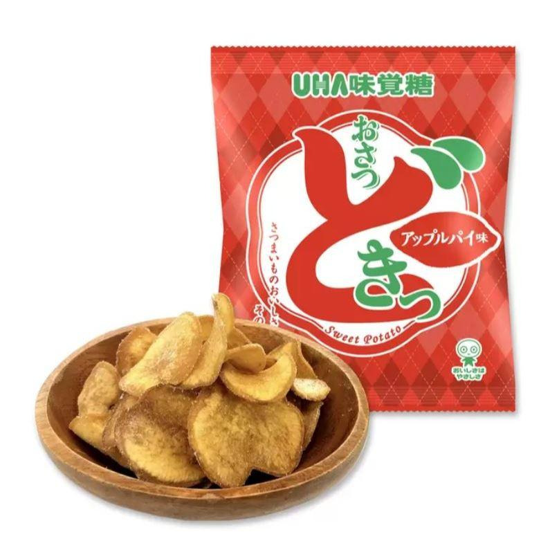 富士菓舖 🔥衝評價超低價 味覺糖UHA地瓜片 濃厚奶香鹹奶油/蘋果派 日本costco好市多 番薯片-細節圖6