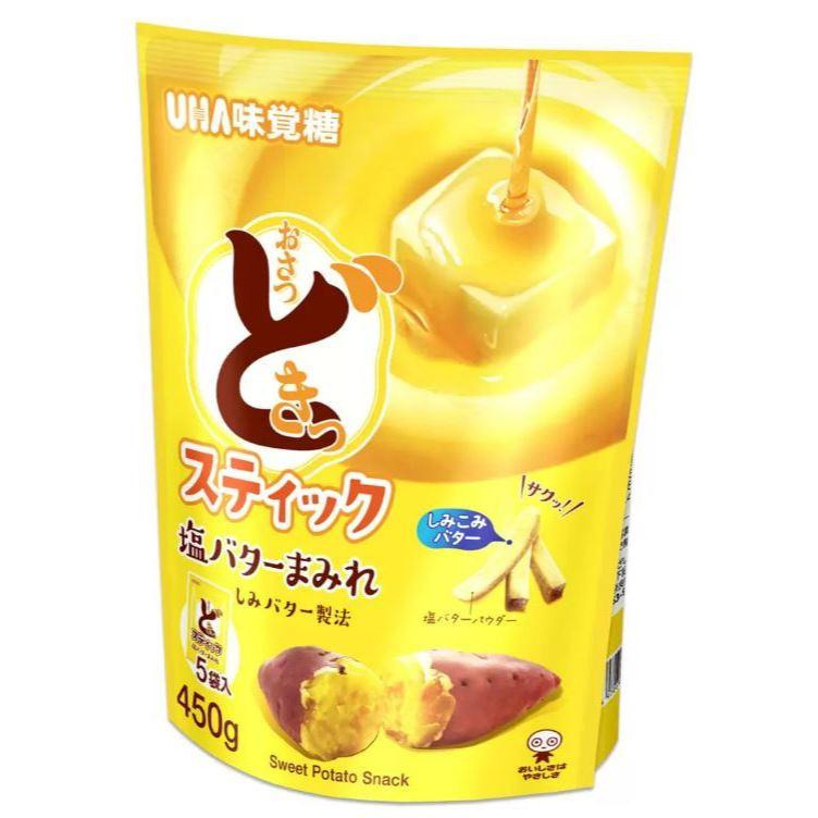 富士菓舖 🔥衝評價超低價 UHA味覺糖 鹽奶油地瓜條5袋入 日本costco好市多 地瓜餅-細節圖6