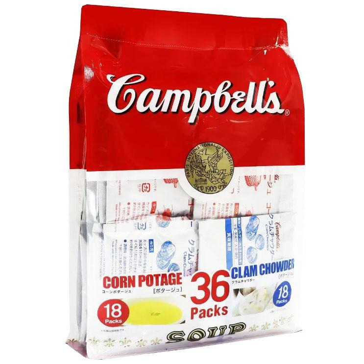 富士菓舖🔥新開張衝評價超低價 Campbell＇s 巧達蛤蠣濃湯&玉米濃湯36入 日本costco好市多 濃湯-細節圖4