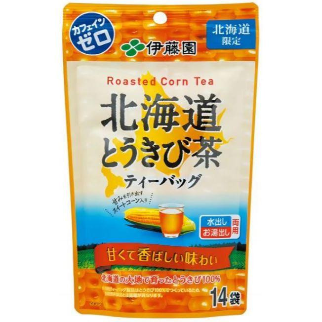 富士菓舖 🔥衝評價超低價 伊藤園北海道玉米鬚茶包14袋入 北海道限定遊日必買 北海道伴手禮 玉米鬚茶-細節圖2