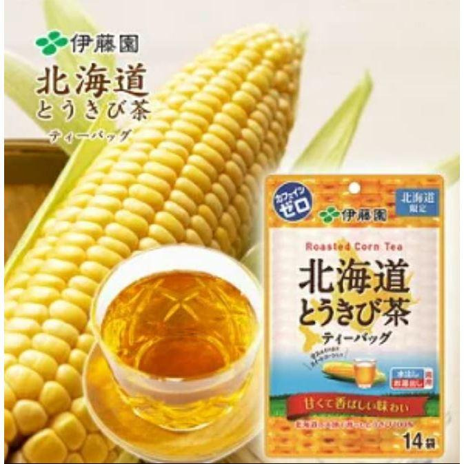 富士菓舖 🔥衝評價超低價 伊藤園北海道玉米鬚茶包14袋入 北海道限定遊日必買 北海道伴手禮 玉米鬚茶-細節圖3