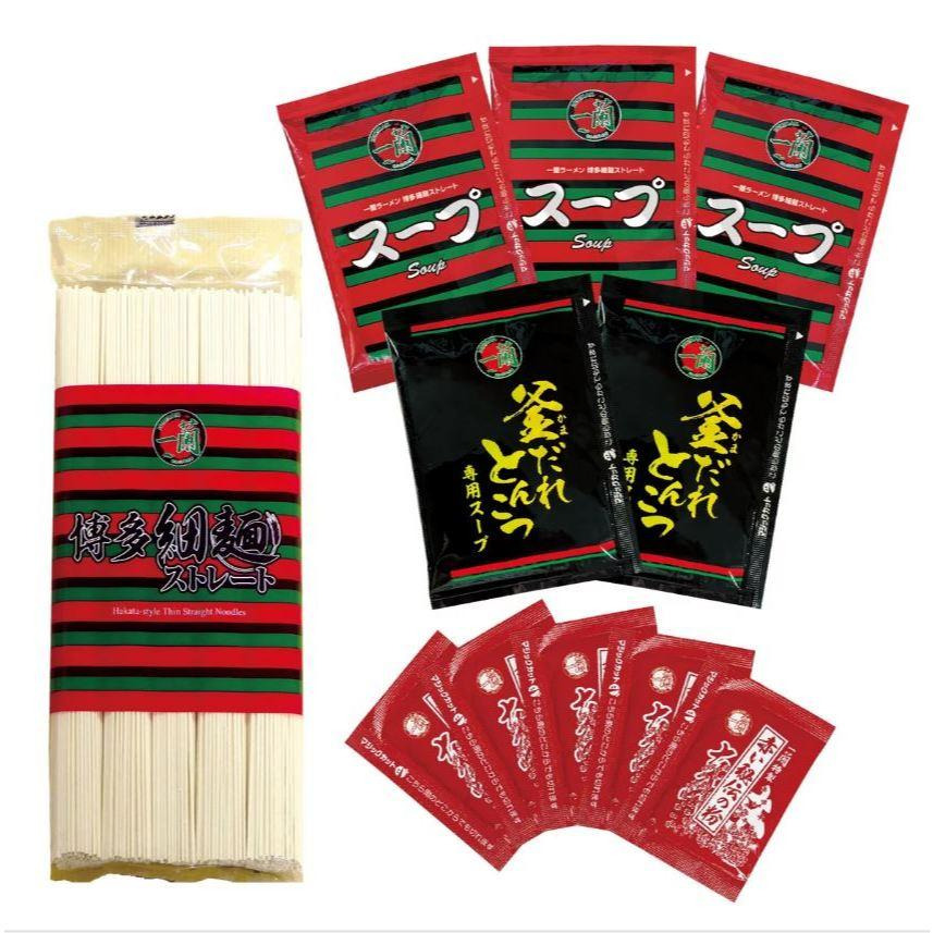 富士菓舖 🔥衝評價超低價 一蘭拉麵雙味高級禮盒 原味豚骨/厚釜豚骨 兩種口味一次滿足 日本好市多 一蘭拉麵-細節圖5