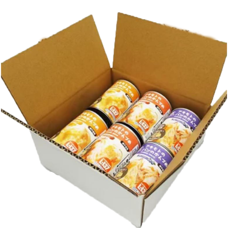 富士菓舖 🔥衝評價超低價 5年長期保存防災食品 日本秋元麵包易開罐6入組 草莓/藍莓/橘子 地震避難 露營 登山 旅遊-規格圖8