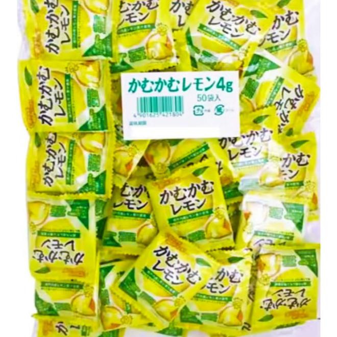 富士菓舖 🔥衝評價超低價 卡姆脆皮檸檬嚼糖50入 檸檬糖 咀嚼糖 卡姆卡姆 維他命c-細節圖2