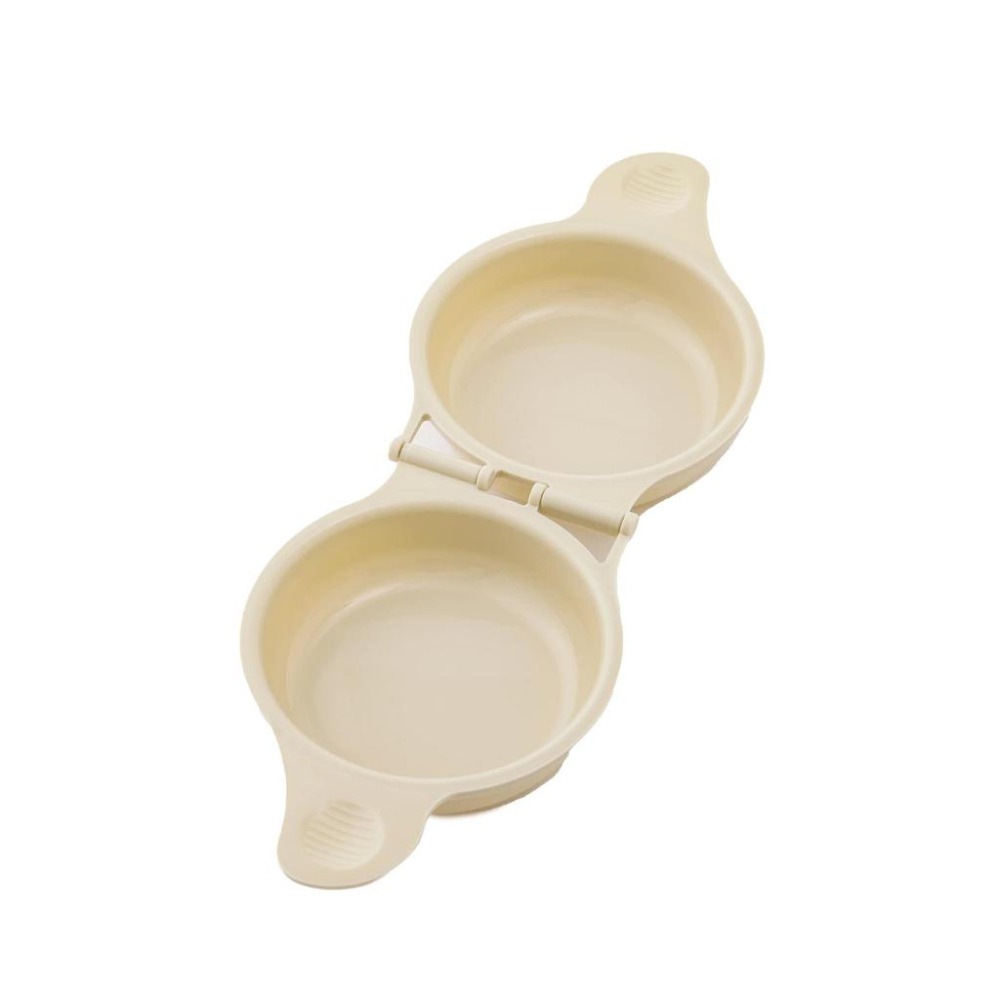 富士菓舖 🔥衝評價超低價 3coin KITINTO微波爐煎蛋神器(單/雙) 荷包蛋 微波爐料理-細節圖6