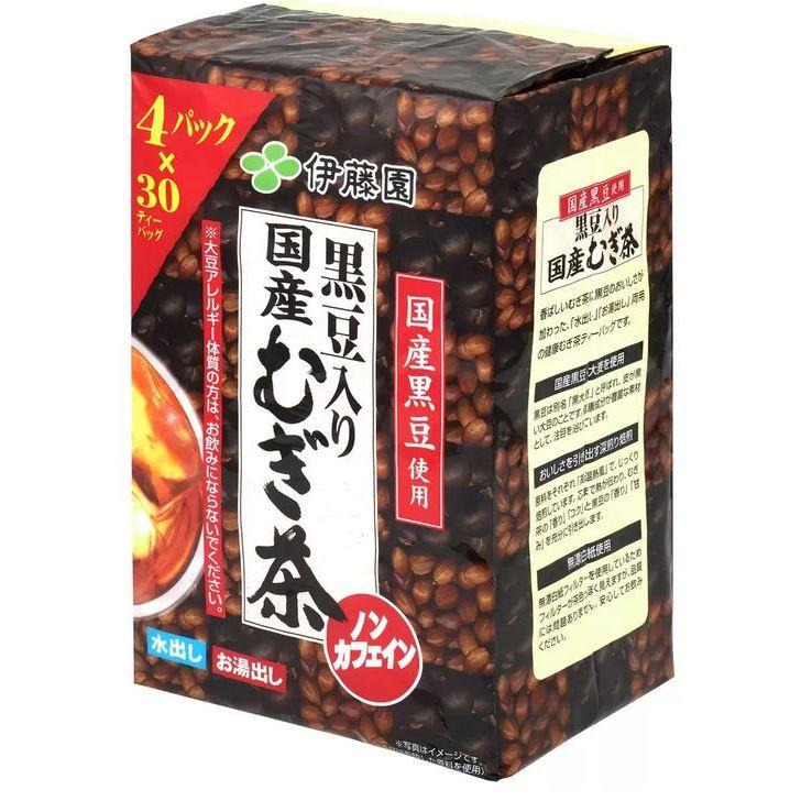 富士菓舖 🔥衝評價超低價 伊藤園黑豆麥茶120入 日本國產黑豆&六条麥茶 冷泡熱泡 無咖啡因 日本costco好市多-細節圖2