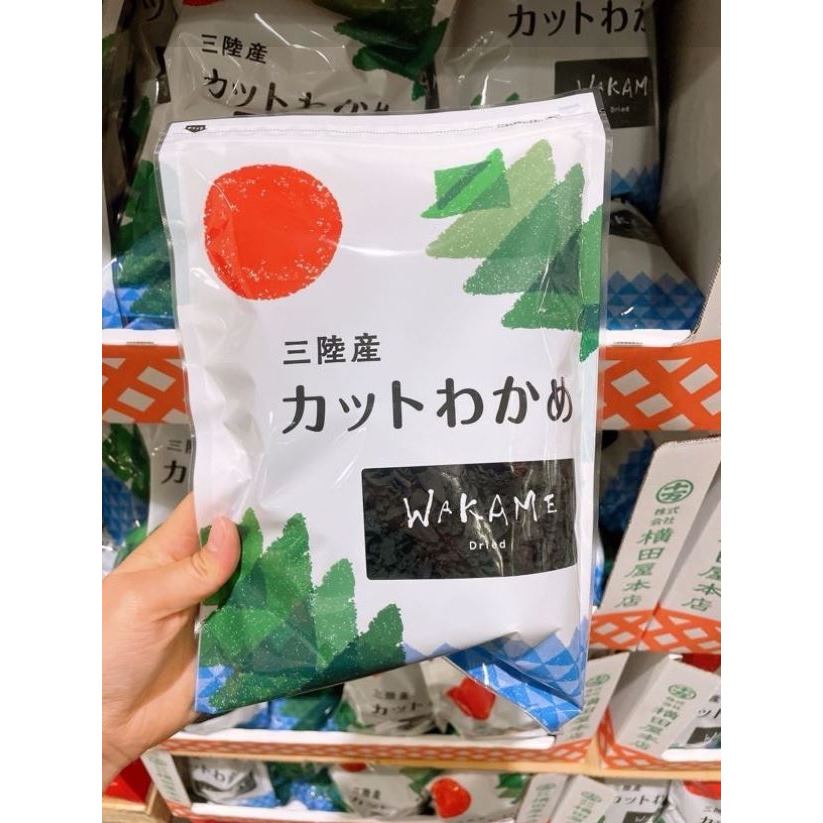 富士菓舖 🔥衝評價超低價 橫田屋本店 三陸產乾燥海帶芽120g 家庭包 日本costco好市多-細節圖3