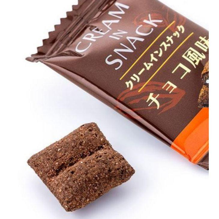 富士菓舖 🔥衝評價超低價 Cheese in Snack 超濃郁可可起司奶油餡脆餅100入 家庭包-細節圖4