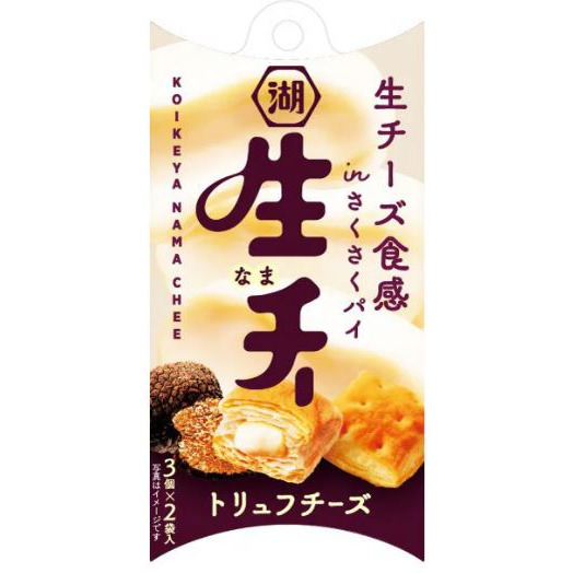 富士菓舖🔥新開張衝評價超低價 湖池屋生起司派 卡門貝爾起司/松露起司 27g（3個×2袋入）-規格圖9