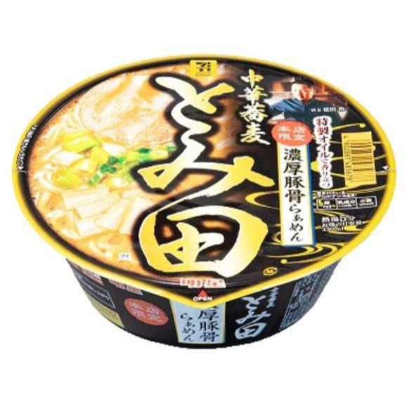 富士菓舖 🔥衝評價超低價 日本7-11超商限定名店聯名拉麵 すみれ /一風堂/山頭火/とみ田/飯田商店 泡麵 拉麵-細節圖7