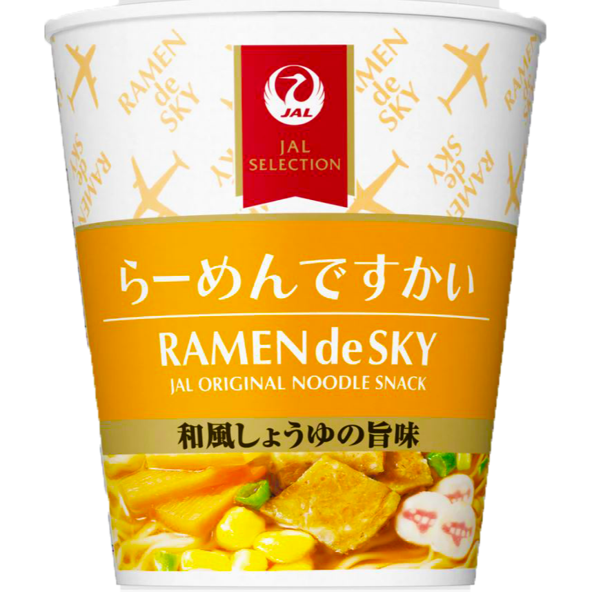 富士菓舖🔥衝評價超低價 日清X日航JAL商務艙杯麵 和風醬油/鰹魚蕎麥/昆布烏龍/海鮮什錦 迷你-細節圖9