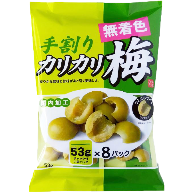 富士菓舖 🔥衝評價超低價 千年屋手工脆醃梅8入 家庭包 無添加色素 脆梅 梅子-規格圖6