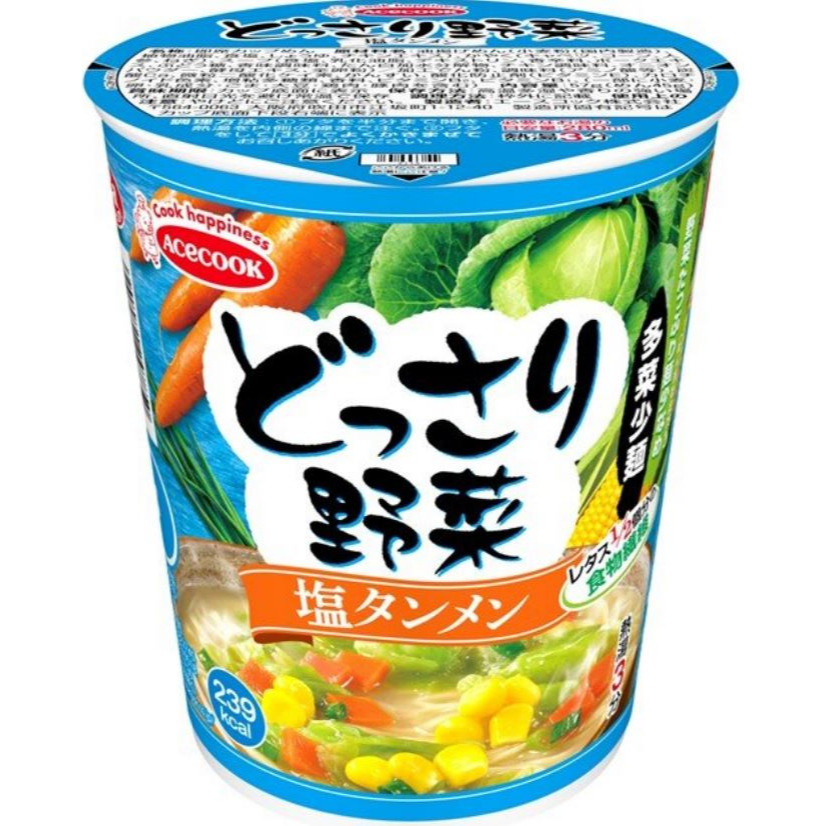 富士菓舖 🔥衝評價超低價 acecook小豬野菜杯麵 春雨/小麥麵條 野菜多 清爽 泡麵-規格圖9