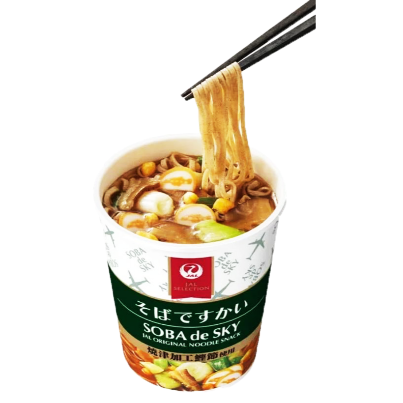 富士菓舖 🔥衝評價超低價 日清X日航JAL商務艙杯麵 和風醬油/鰹魚蕎麥/昆布烏龍 泡麵 日清杯麵-細節圖5