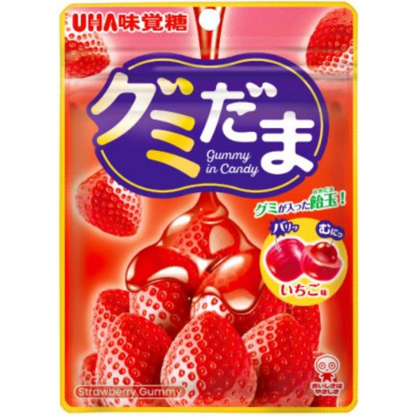 UHA味覺糖 草莓夾心糖