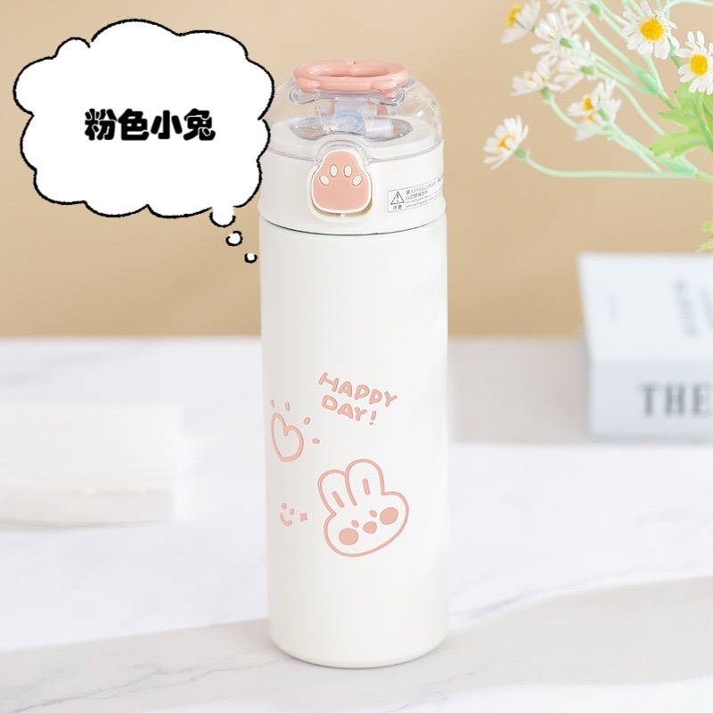 寶貝童裝🍭 預購 🍭可愛吸管保溫杯-規格圖1