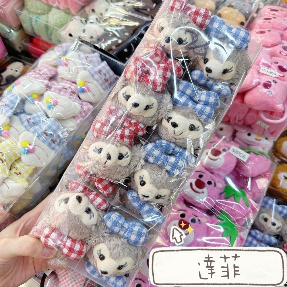 寶貝童裝🍭現貨   🍭超萌公仔髮圈-5個一組-規格圖7