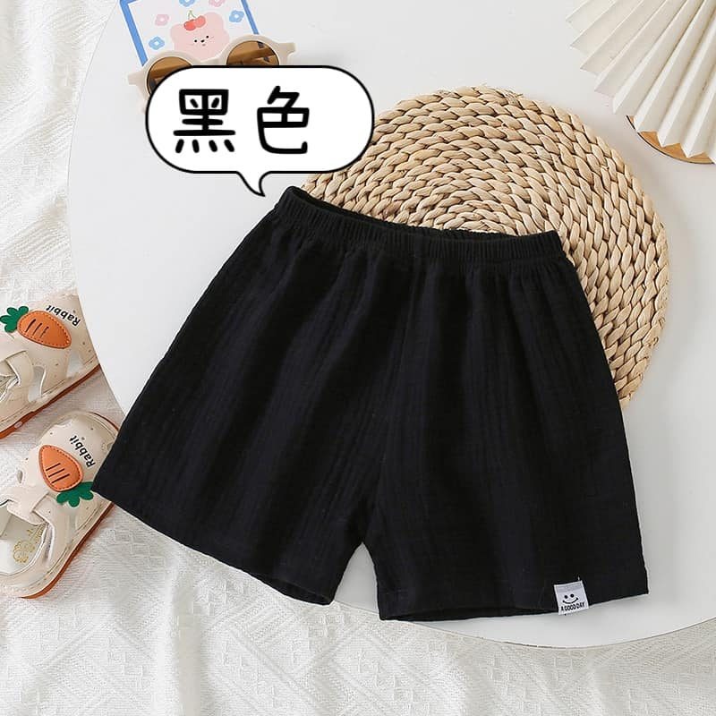 棉麻五分短褲-規格圖1