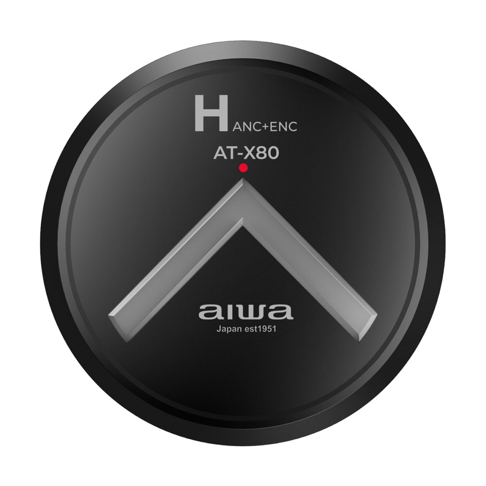 AIWA 愛華 真無線藍牙耳機 AT-X80HANC.黑-細節圖4