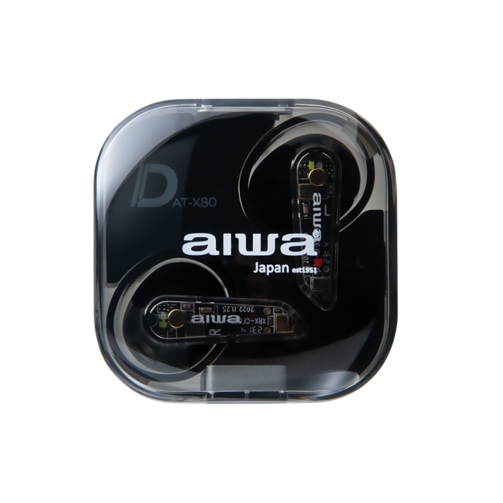 AIWA 愛華 真無線藍牙耳機 AT-X80D.黑-細節圖3