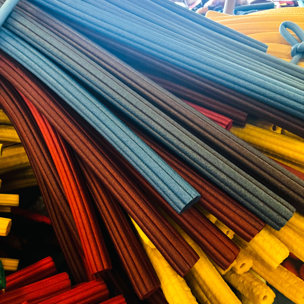 SOAK 空心海綿棒 浮力棒 羅馬競技遊戲棒 直徑3-4-5cm 彩色防撞泡棉管 彩色發泡遊戲管 團康活動遊戲棒-細節圖4