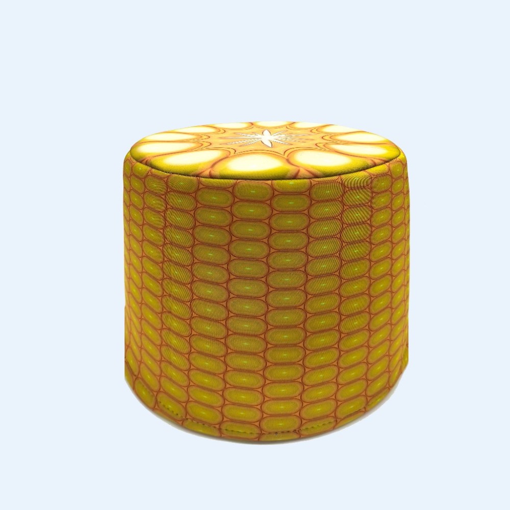 水果造型坐墊 創意卡通椅凳 趣味防水椅墊 可拆洗高彈力兒童房坐墊 多功能輕量化客廳裝飾凳 居家必備創意家居用品-規格圖4