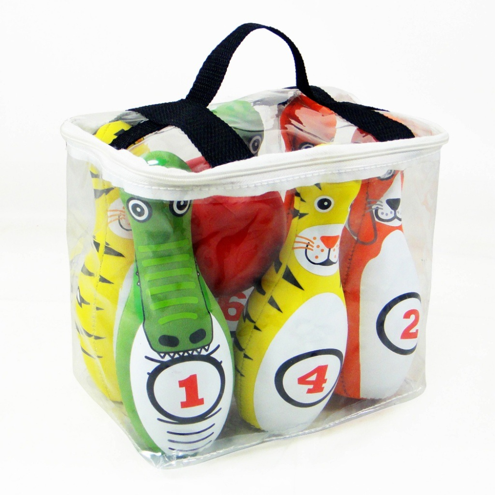 SOAK 動物迷你保齡球組合 兒童運動玩具 彩色保齡球 保齡球玩具 親子互動玩具 益智遊戲-細節圖4